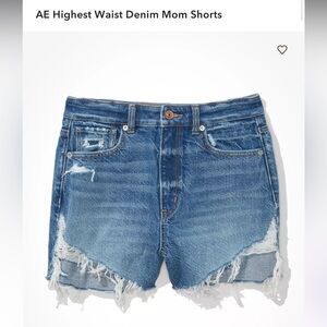 AEO Highest Rise Mom Shorts